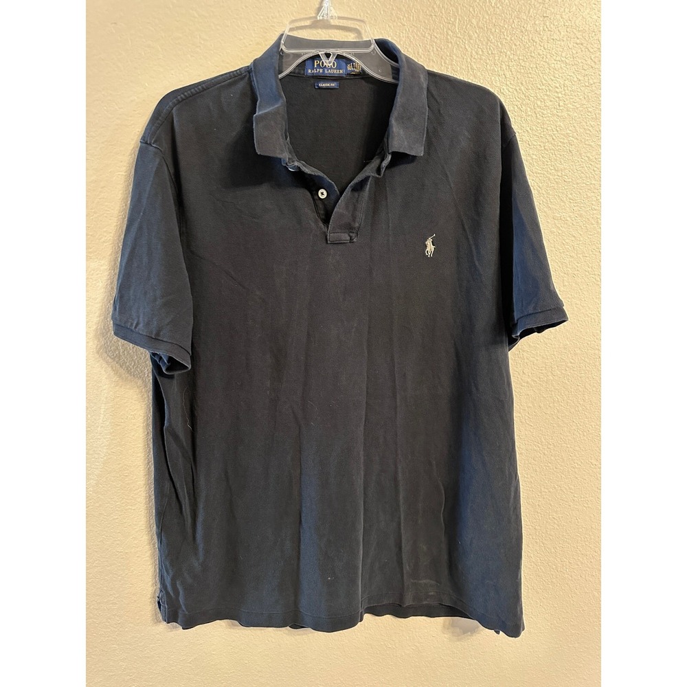 Polo Ralph Lauren Classic Fit Polo Shirt Short Sleeve Casual XL‎